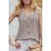 Apricot Spaghetti Strap Buttoned Tank Top